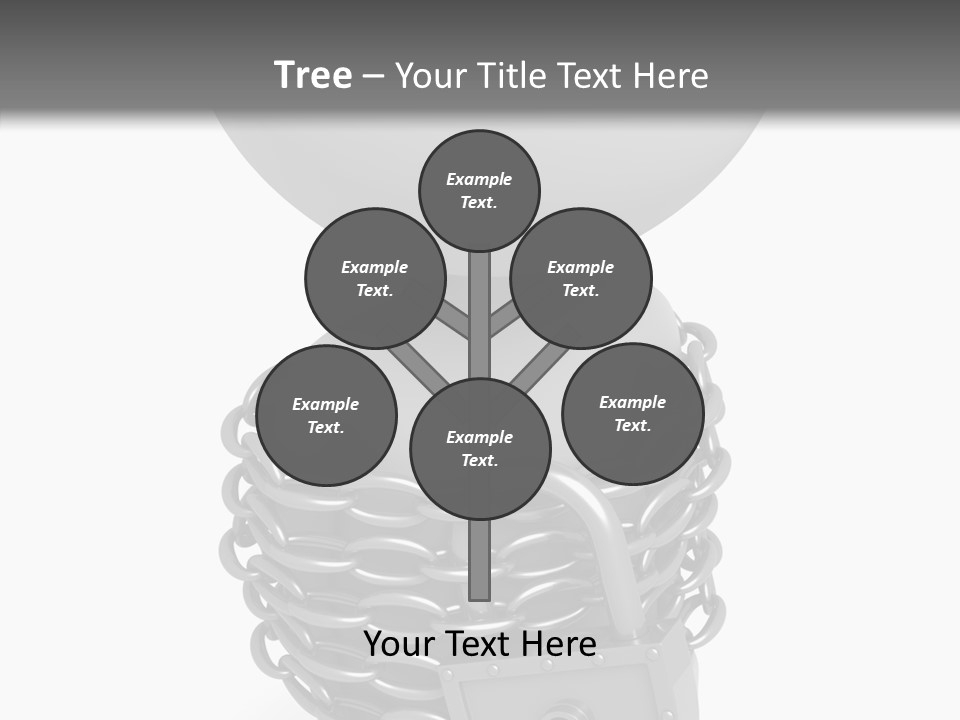 Dependency Bars Confined PowerPoint Template