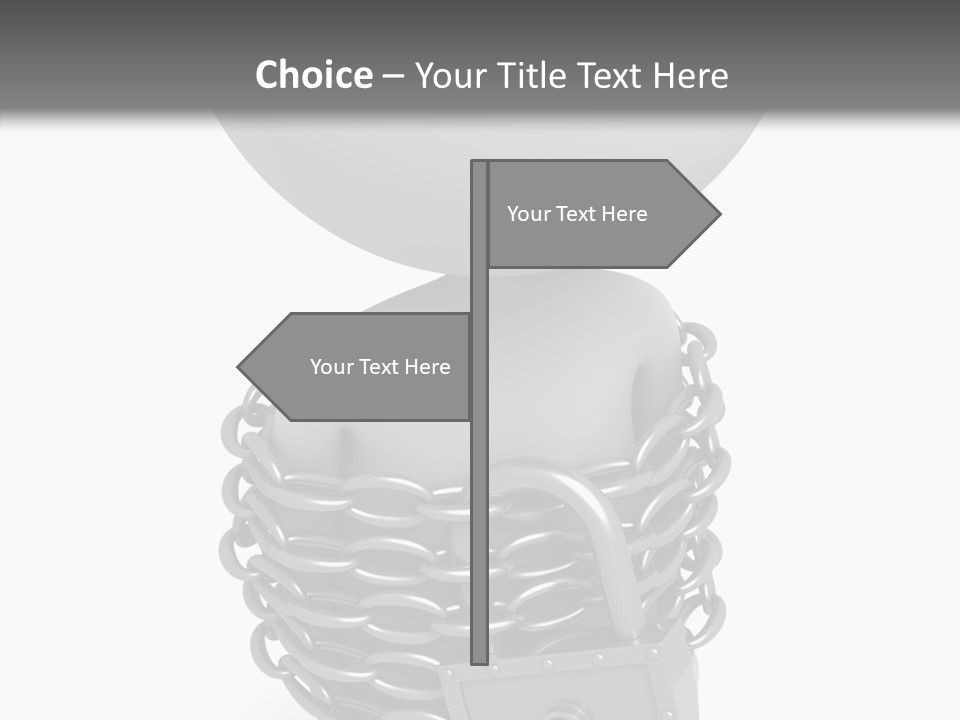 Dependency Bars Confined PowerPoint Template