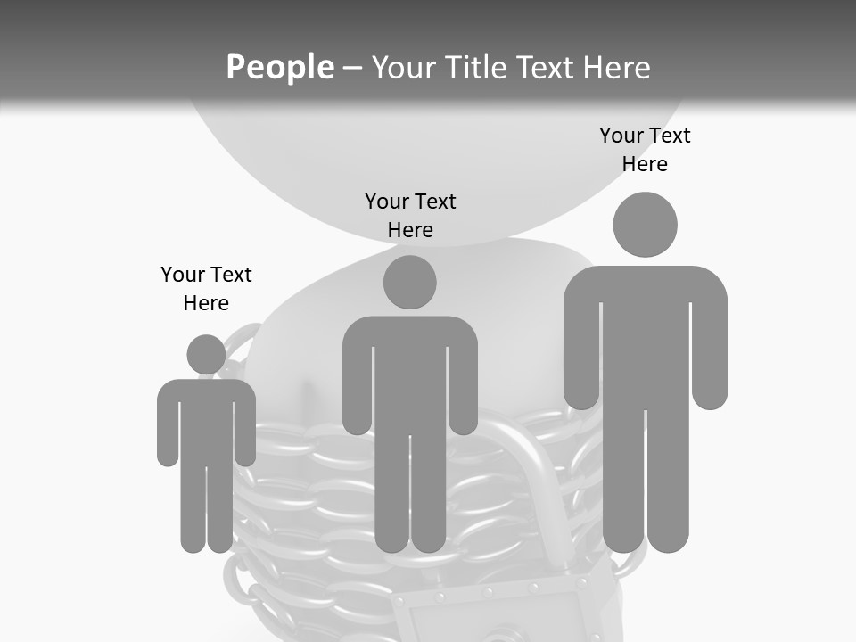 Dependency Bars Confined PowerPoint Template