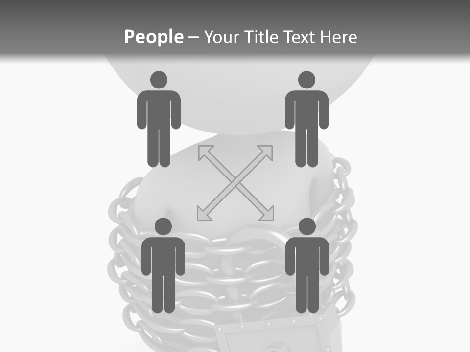 Dependency Bars Confined PowerPoint Template