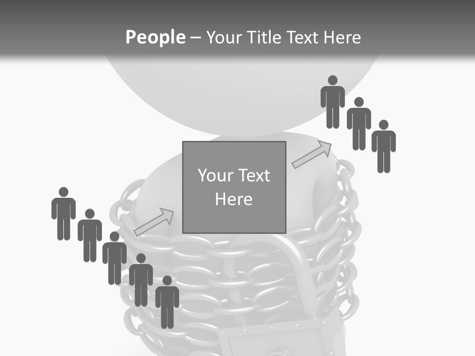 Dependency Bars Confined PowerPoint Template