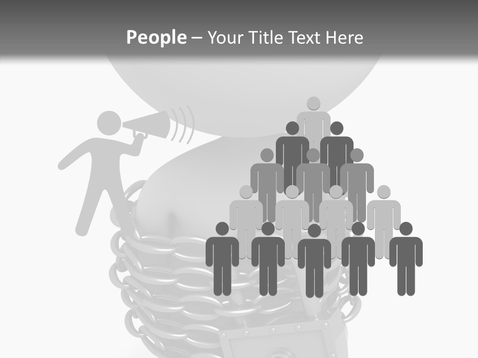 Dependency Bars Confined PowerPoint Template