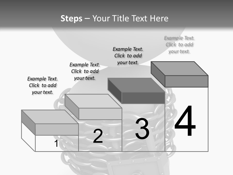 Dependency Bars Confined PowerPoint Template