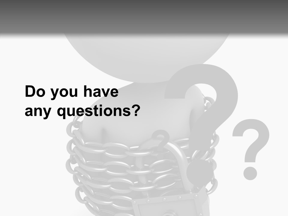 Dependency Bars Confined PowerPoint Template