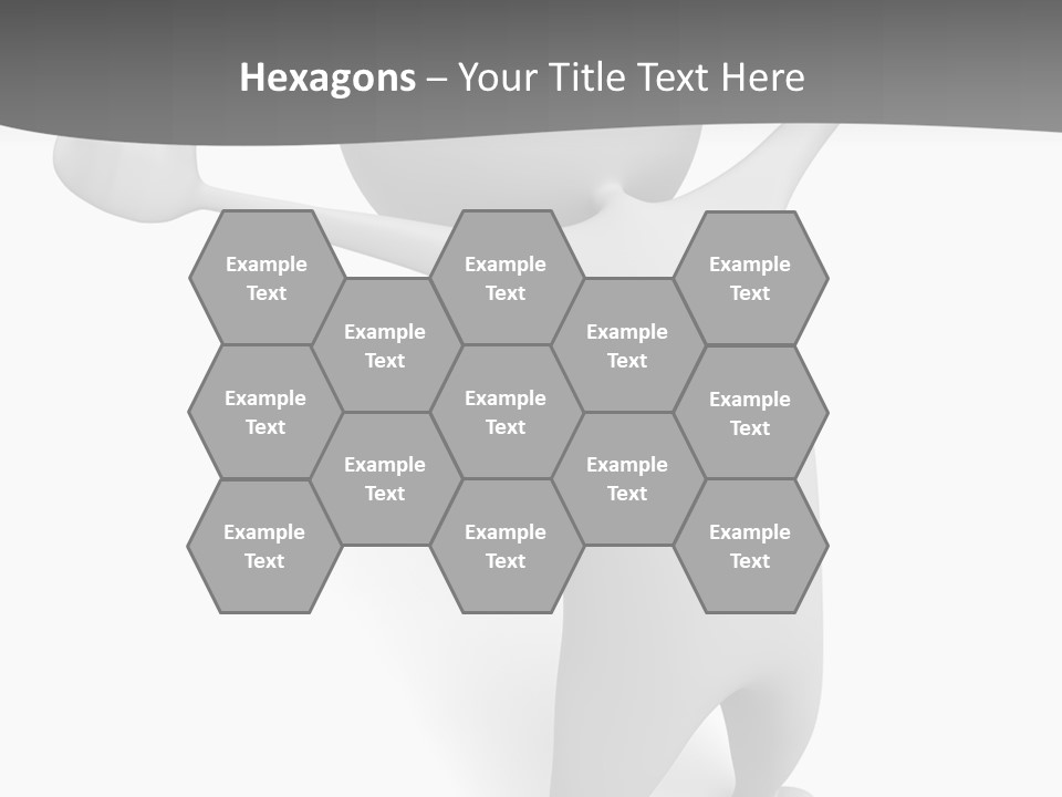 Success Three Dimensional Isolated PowerPoint Template