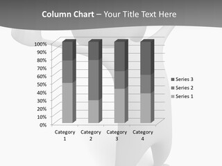 Success Three Dimensional Isolated PowerPoint Template