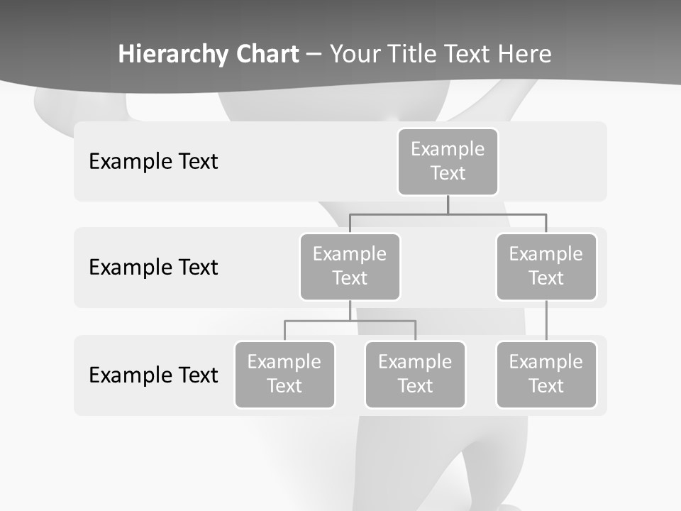 Success Three Dimensional Isolated PowerPoint Template