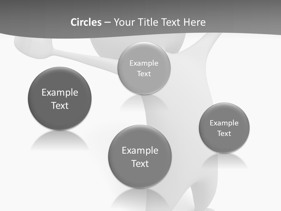 Success Three Dimensional Isolated PowerPoint Template