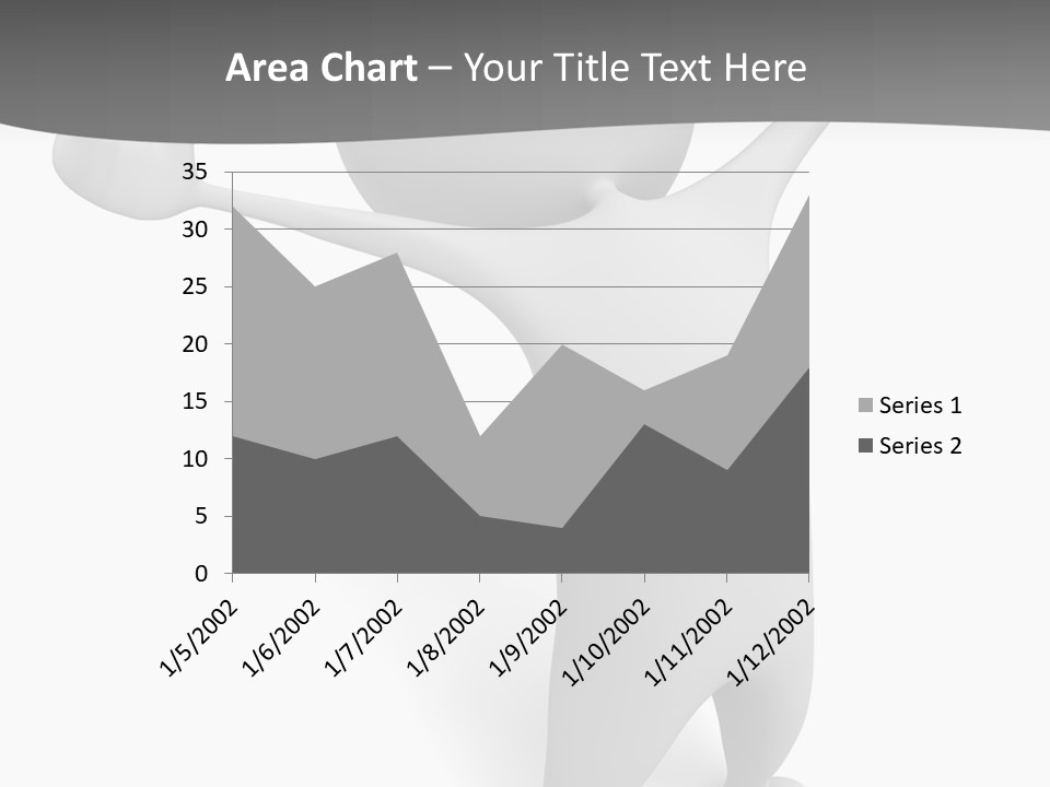 Success Three Dimensional Isolated PowerPoint Template