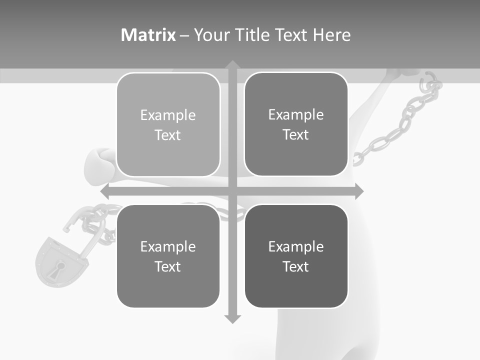 Closed Security People PowerPoint Template