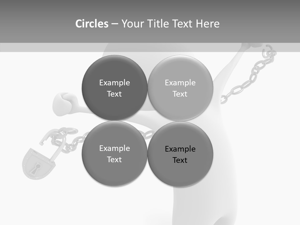 Closed Security People PowerPoint Template