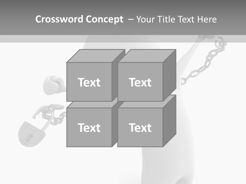 Closed Security People PowerPoint Template