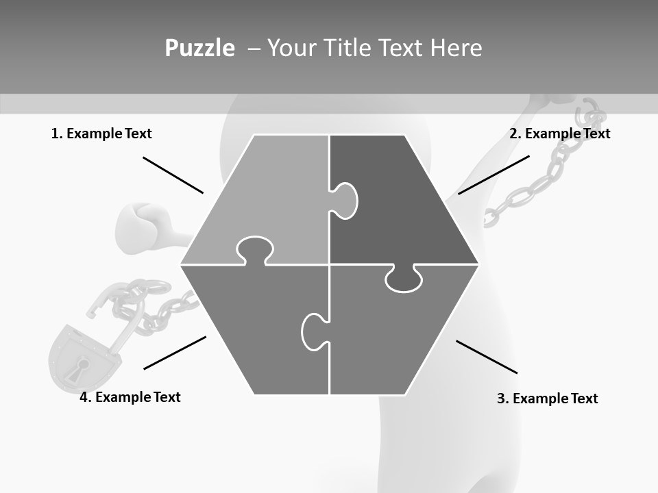Closed Security People PowerPoint Template