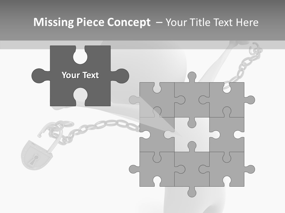 Closed Security People PowerPoint Template