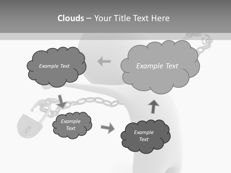 Closed Security People PowerPoint Template