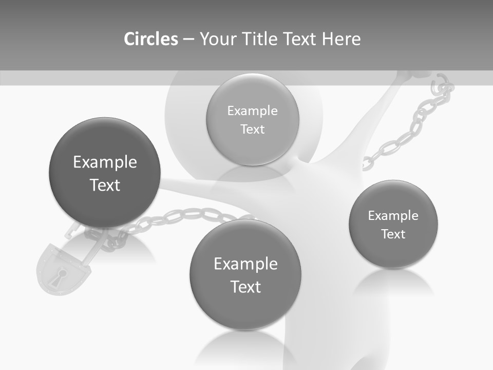 Closed Security People PowerPoint Template