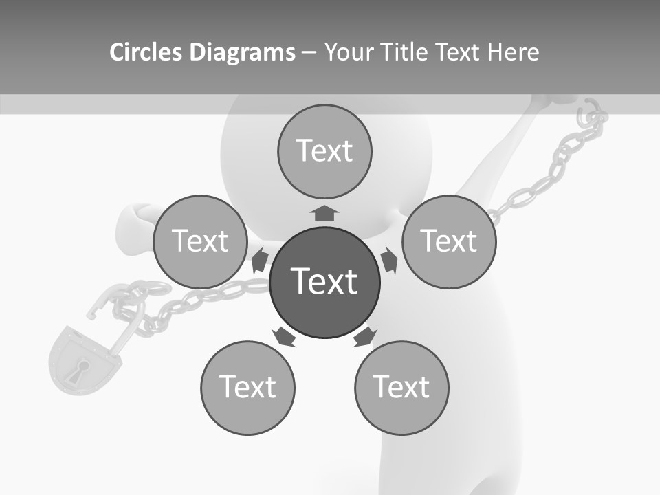 Closed Security People PowerPoint Template