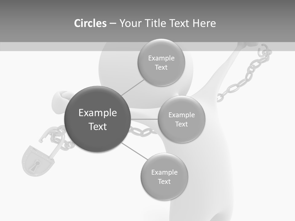 Closed Security People PowerPoint Template