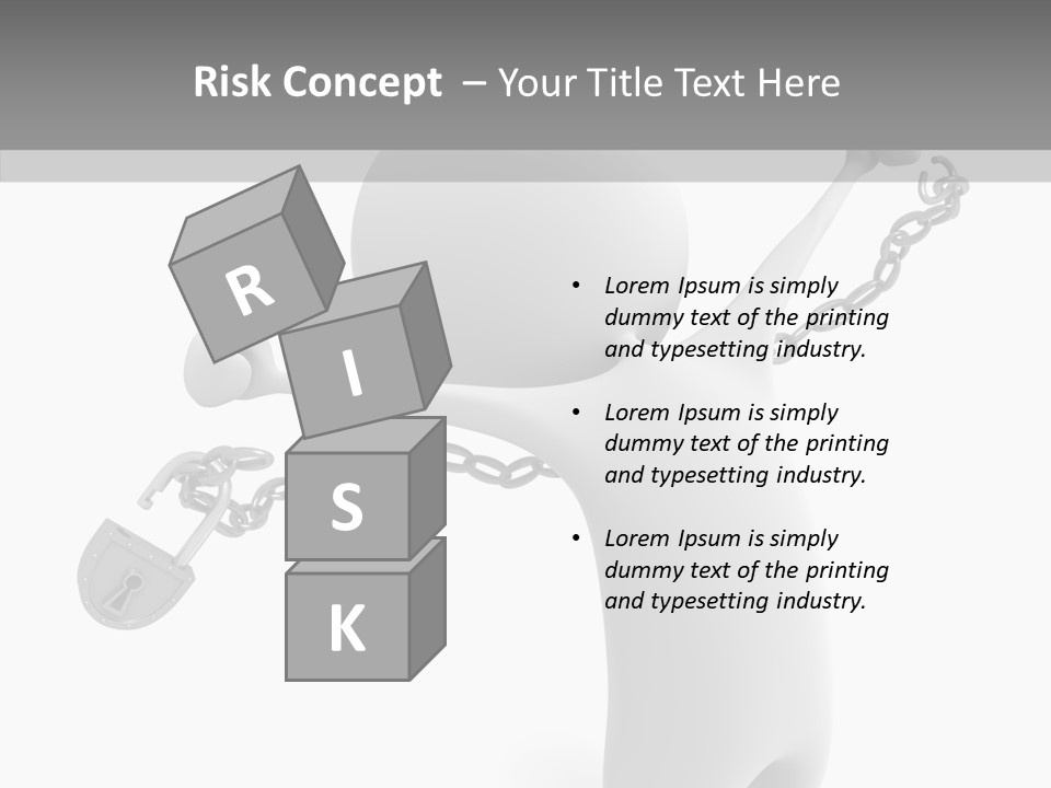 Closed Security People PowerPoint Template