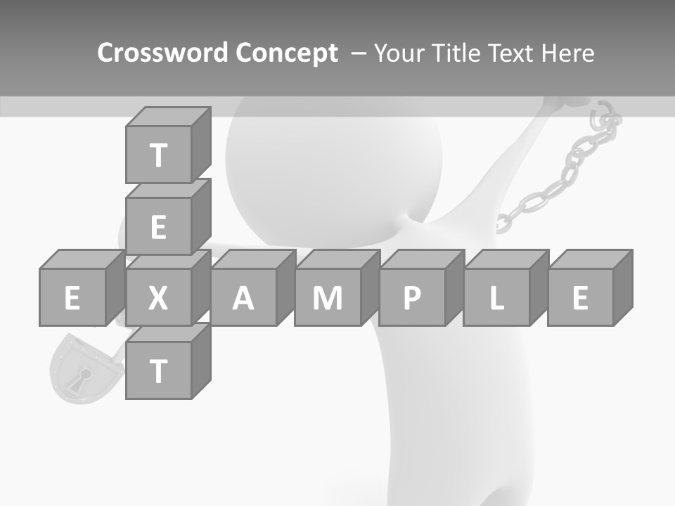 Closed Security People PowerPoint Template