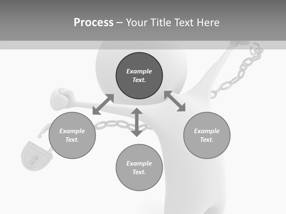 Closed Security People PowerPoint Template