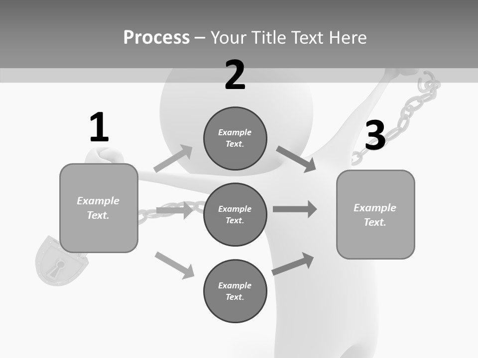 Closed Security People PowerPoint Template