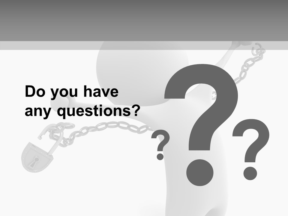 Closed Security People PowerPoint Template