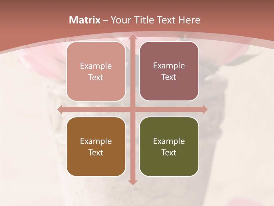 Petal Detail Bloom PowerPoint Template