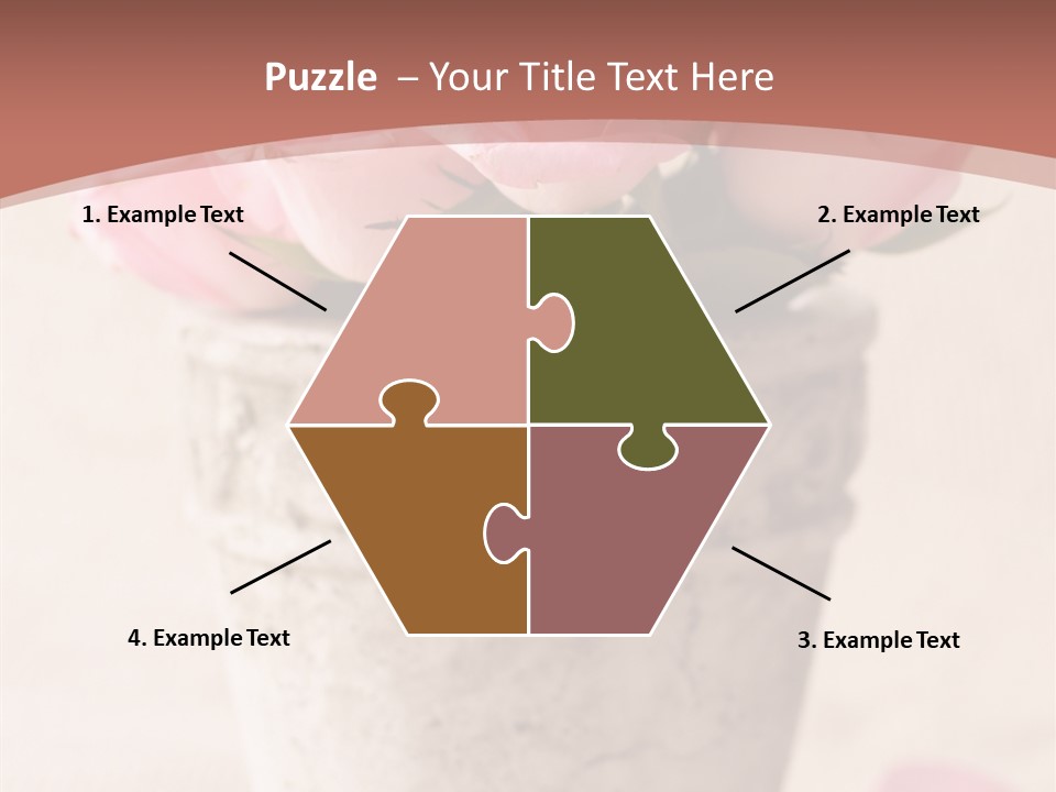 Petal Detail Bloom PowerPoint Template