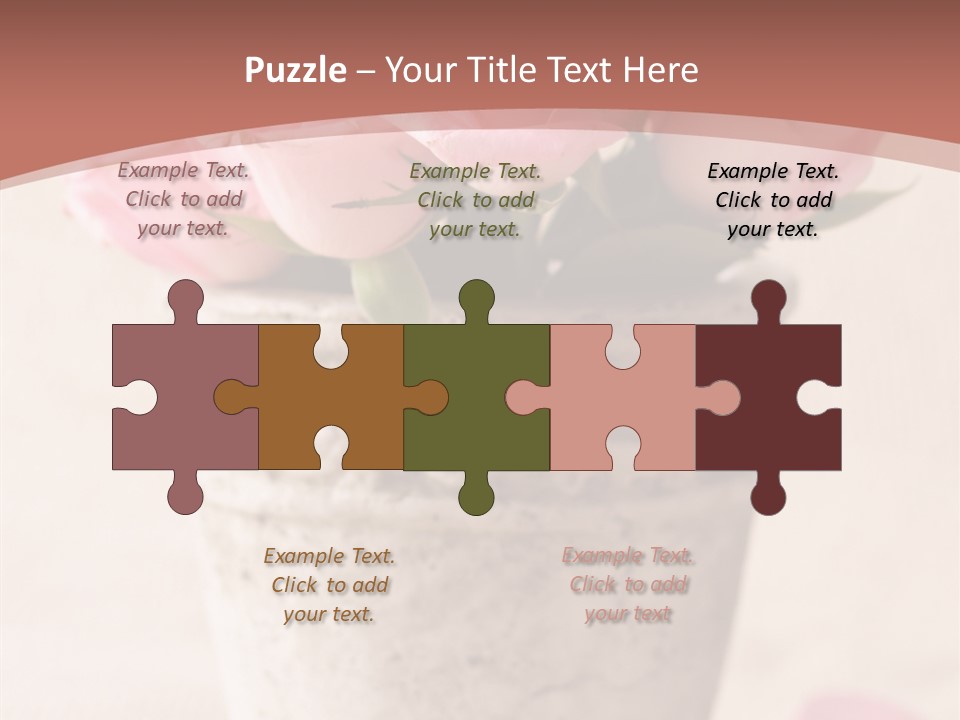 Petal Detail Bloom PowerPoint Template