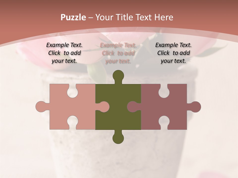 Petal Detail Bloom PowerPoint Template