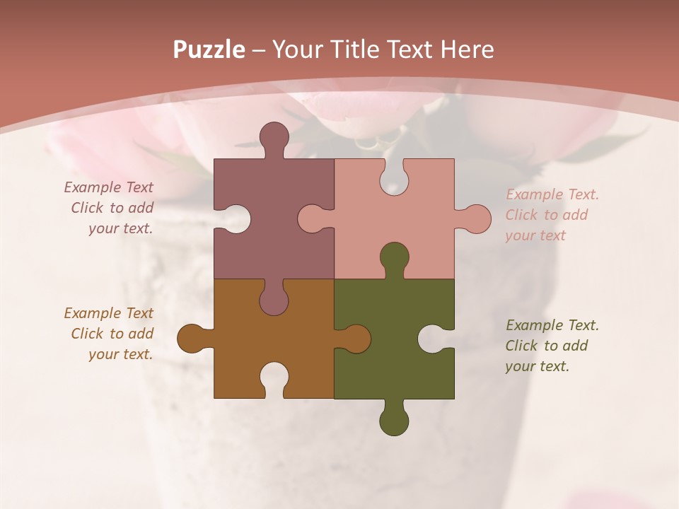 Petal Detail Bloom PowerPoint Template