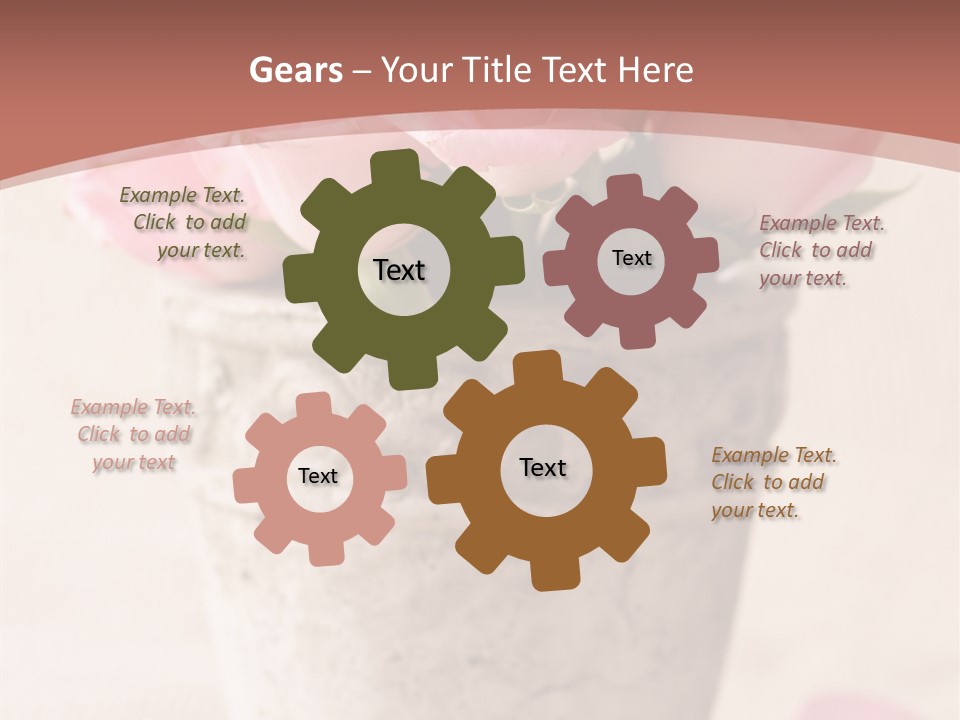 Petal Detail Bloom PowerPoint Template