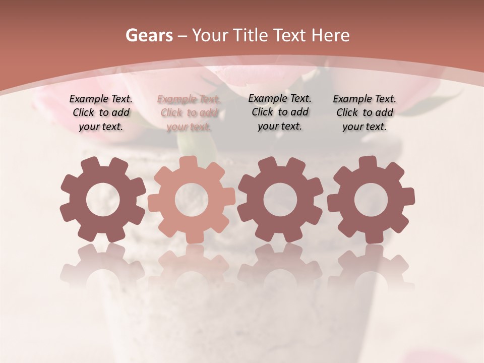 Petal Detail Bloom PowerPoint Template