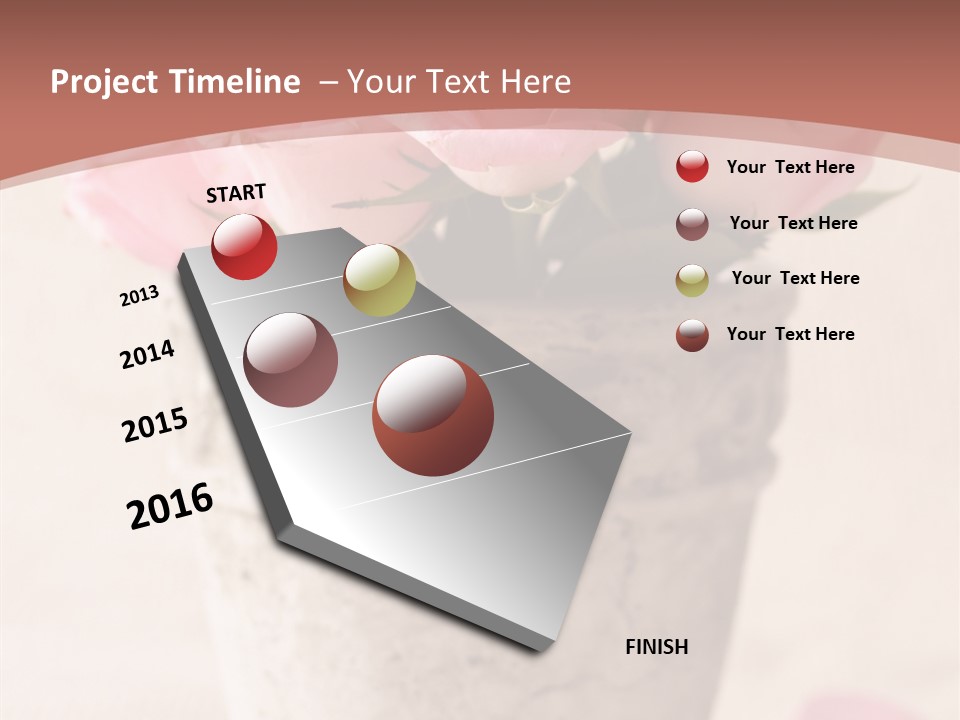 Petal Detail Bloom PowerPoint Template