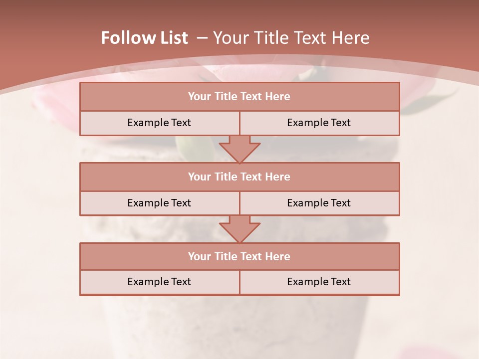 Petal Detail Bloom PowerPoint Template