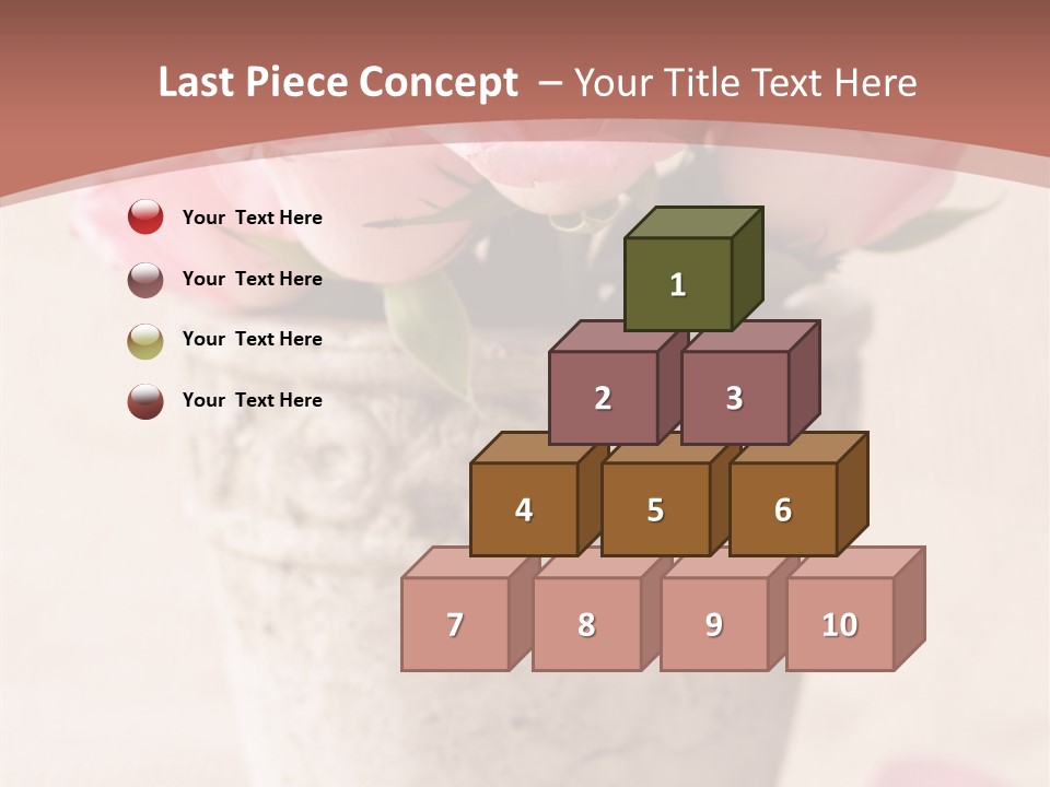 Petal Detail Bloom PowerPoint Template