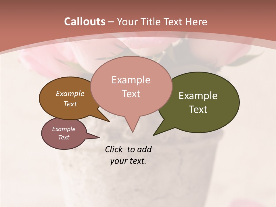 Petal Detail Bloom PowerPoint Template