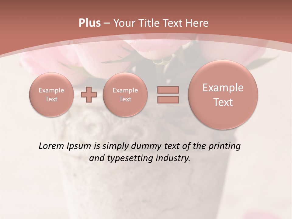 Petal Detail Bloom PowerPoint Template