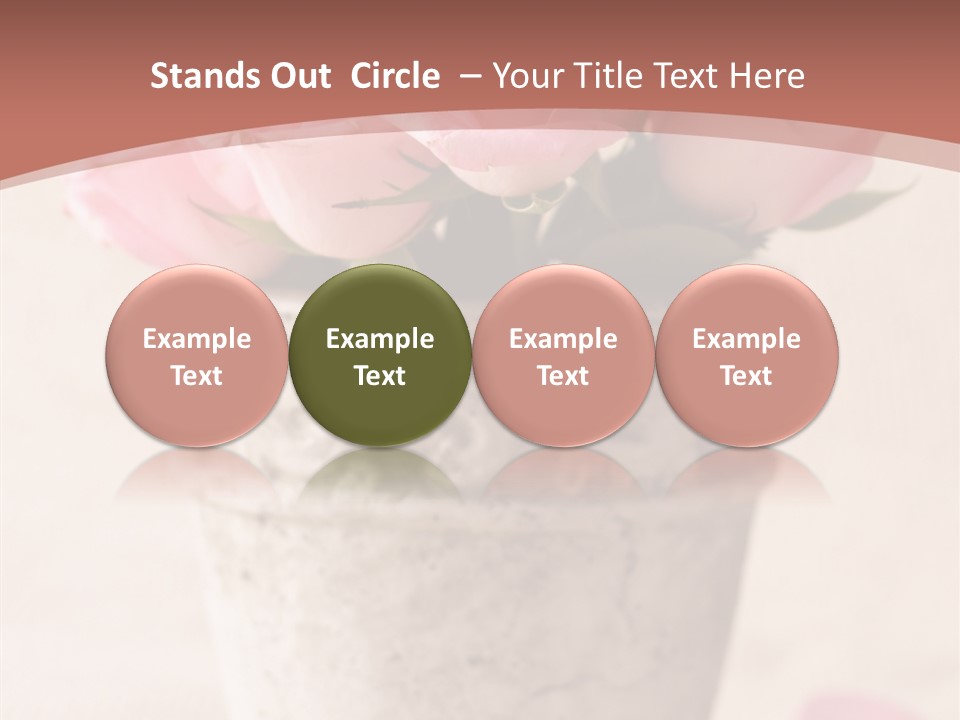 Petal Detail Bloom PowerPoint Template