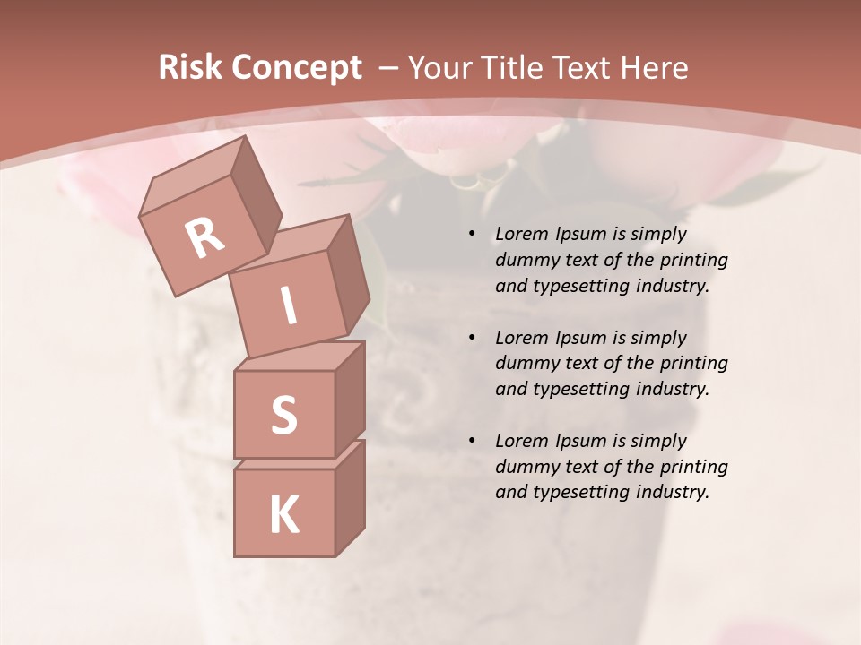 Petal Detail Bloom PowerPoint Template