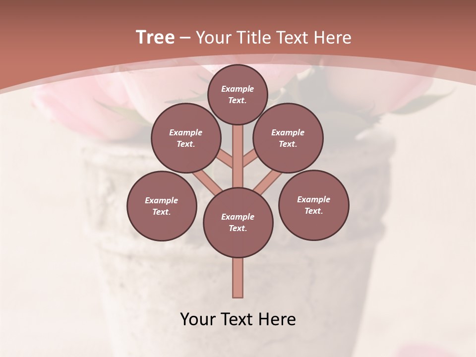 Petal Detail Bloom PowerPoint Template