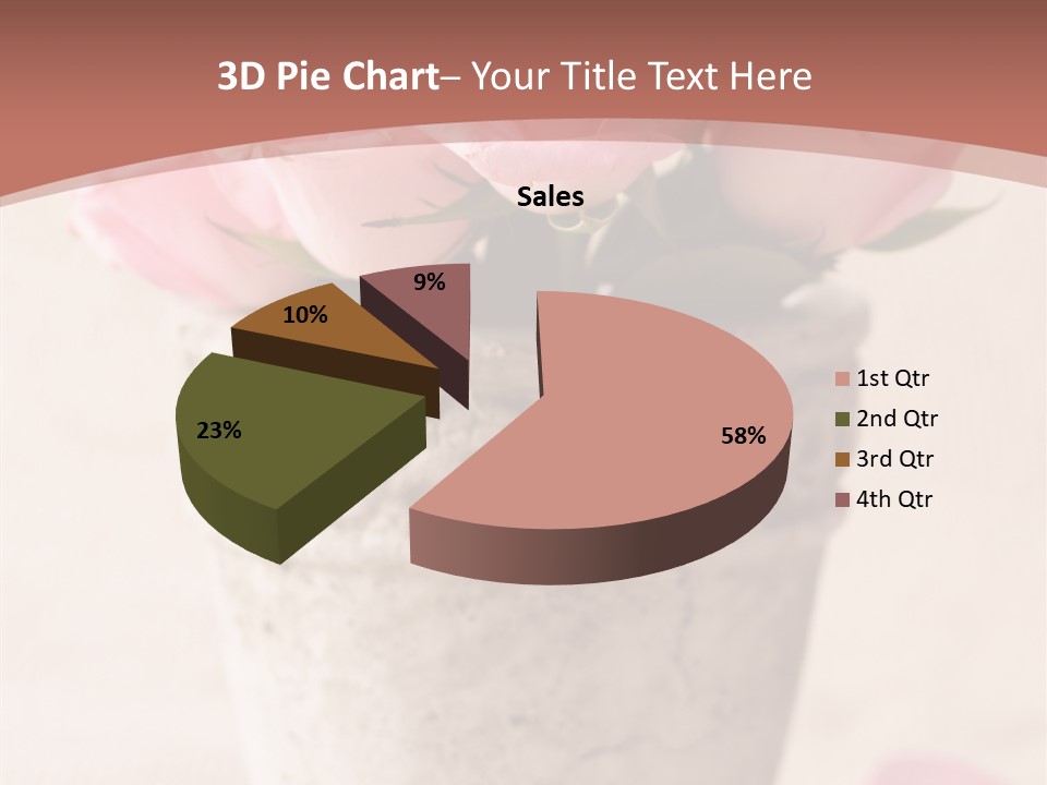 Petal Detail Bloom PowerPoint Template