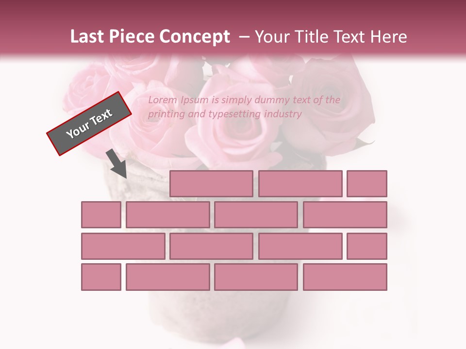 Plant Pink Blossom PowerPoint Template