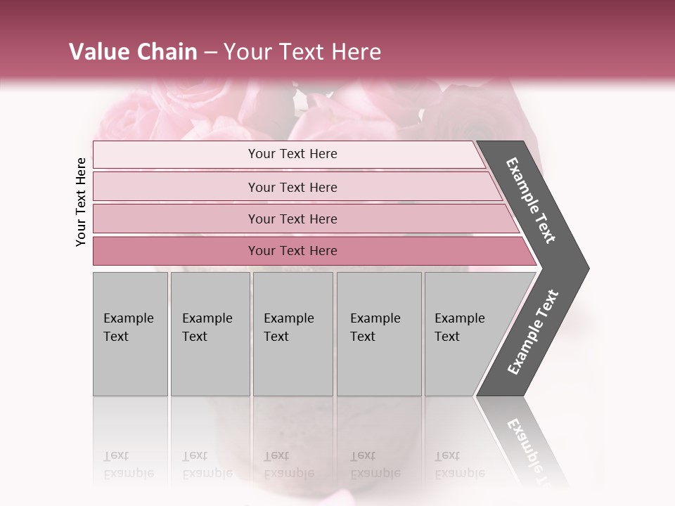 Plant Pink Blossom PowerPoint Template
