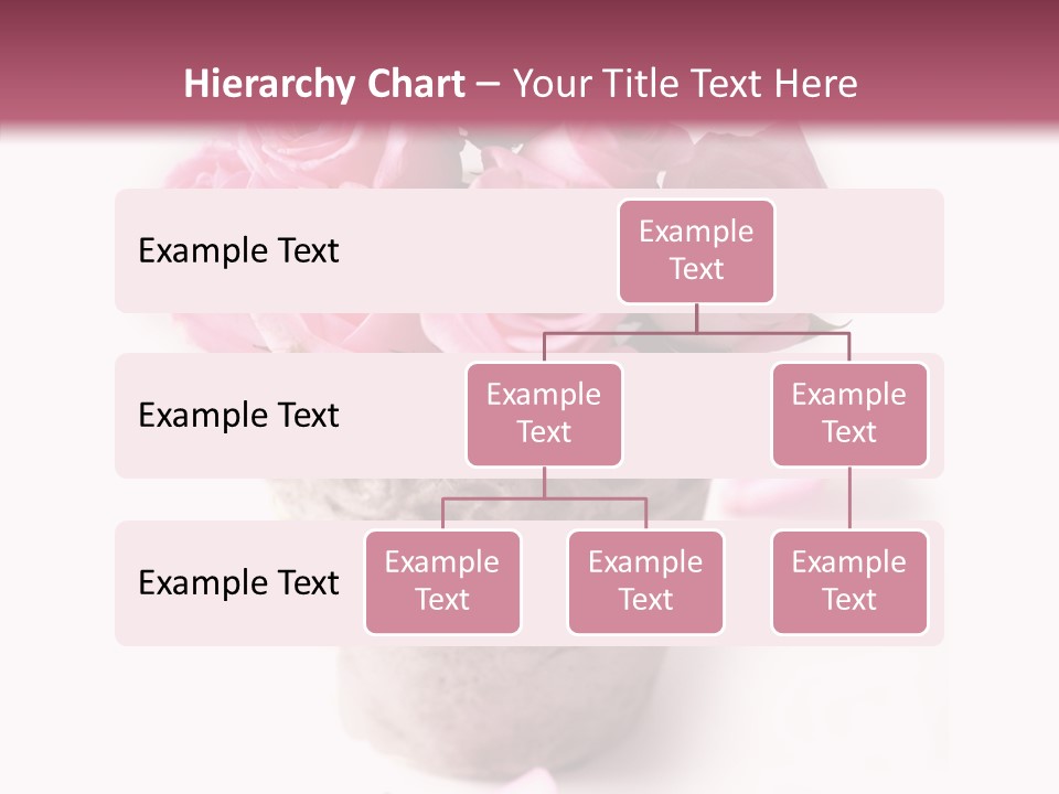Plant Pink Blossom PowerPoint Template