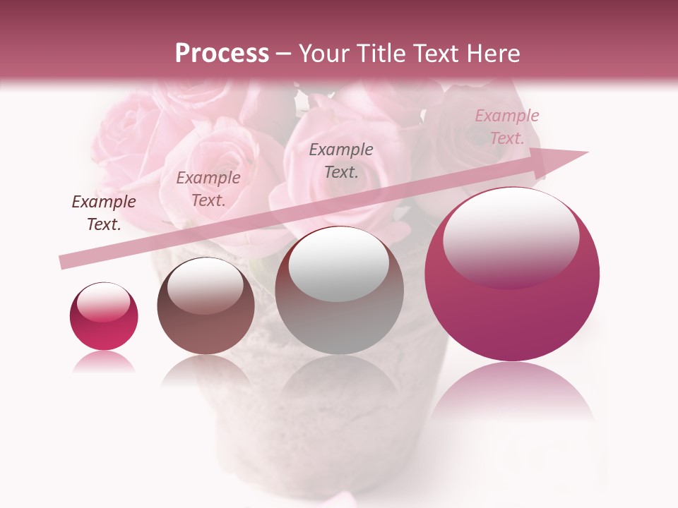 Plant Pink Blossom PowerPoint Template