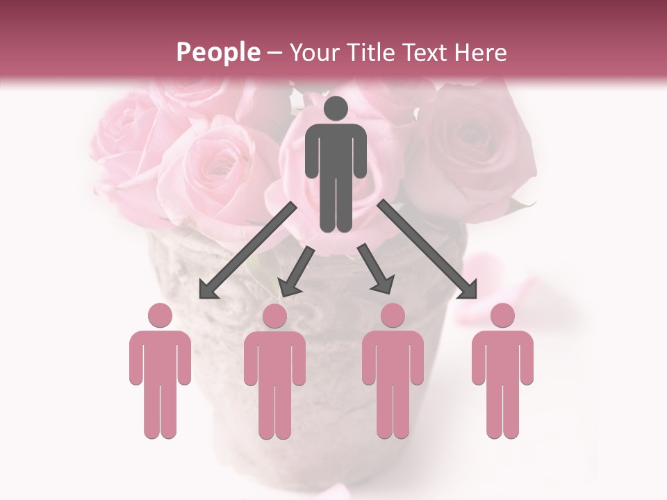 Plant Pink Blossom PowerPoint Template
