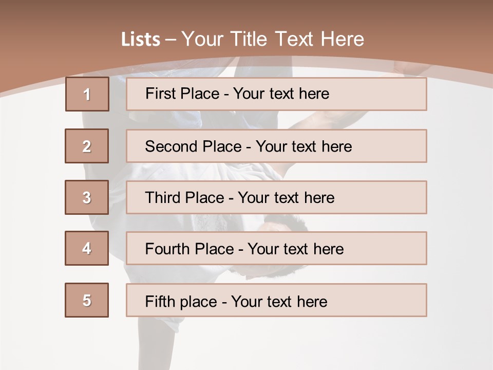 Dancer Art  PowerPoint Template