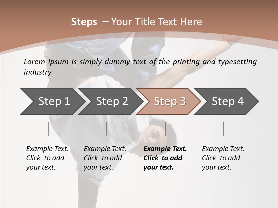Dancer Art  PowerPoint Template
